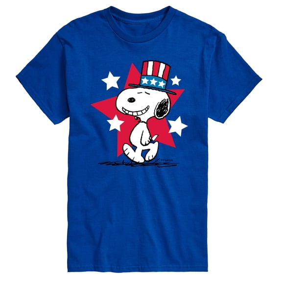 Peanuts - Snoopy Americana - Men's Short Sleeve Graphic T-Shirt