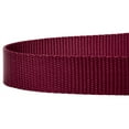 thumbnail image 4 of Country Brook Petz - Vibrant 15 Color Selection - Heavyduty Doublehandle Nylon Leash (6 Foot, 1 Inch Wide, Burgundy), 4 of 6