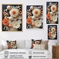 thumbnail image 4 of Designart "Abstract Coral Blossoms I" Coastal Coral Under Water Floater Framed Wall Art Prints, 4 of 5