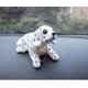 thumbnail image 2 of Cabeza de salpicadero para perros, cabezas que asienten con la cabeza, adornos para salpicadero de coche, cachorro para decoración de vehículos (dálmatas) Feliz Sencillez, 2 of 5