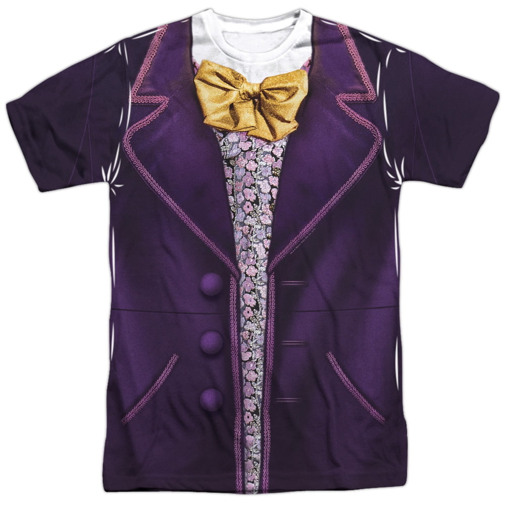 Willy Wonka And The Chocolate Factory Wonka Costume Short Sleeve