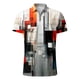 thumbnail image 3 of WILLBEST Conjunto Deportivo de Halloween para Hombre 2024, con Letras y Estampado de Calabaza, Informal, de Manga Corta y Pantalones Cortos, 2 Unidades, 3 of 4