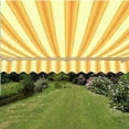 thumbnail image 3 of ALEKO 20 x 10 ft Multi Yellow Motorized Retractable Patio Awning, 3 of 8