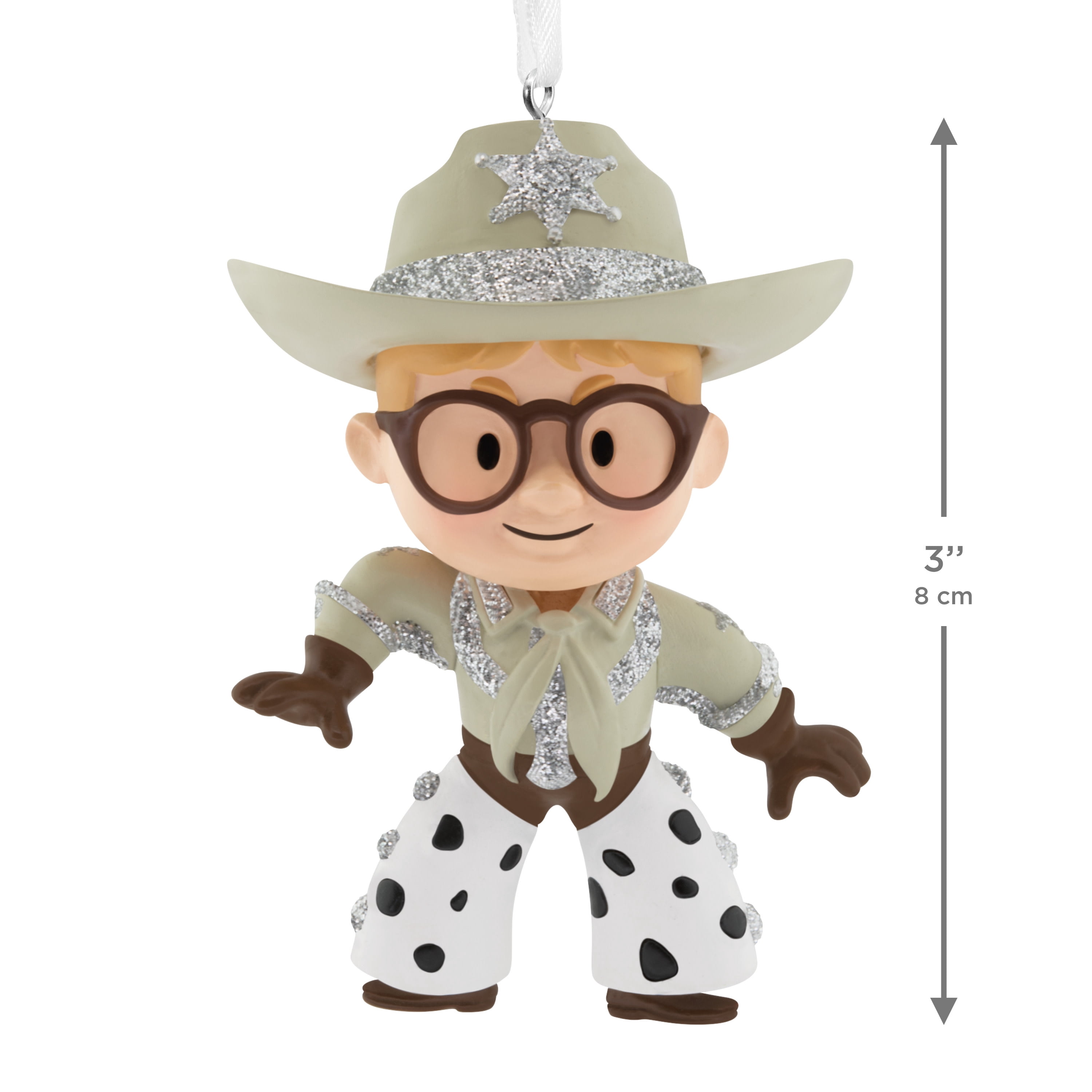 Hallmark Christmas Ornament (A Christmas Story Ralphie Cowboy), 1 Count