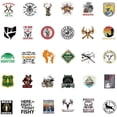 Hunting Themed Stickers 104PCS Vinyl Water Bottle Labels for Outdoor ...