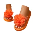 thumbnail image 3 of ibiyuan Brown Flip Flops Women Thong Sandals Non- Woven Sole Memory Foam Slippers for Women Fashion Summer Shoes for Women, 3 of 8