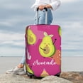 thumbnail image 7 of Fuzoiu Pink Green Avocado Print Suitcase Cover,Washable Luggage Covers for Suitcase,Elastic Luggage Protector Cover,Scratch Resistant Travel Suitcase Covers-Large, 7 of 7