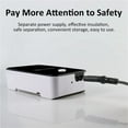 thumbnail image 4 of Portable Space Heater Desktop Hand Warmer Space Heater Portable Mini Electric Heater For Home Heaters Winter Heating Fan ,Rapid Heating, 4 of 7