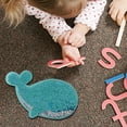 thumbnail image 4 of Milaget Busy Board Sequins DIY Material Learning Activities Early Education for Toddlers Blue, 4 of 8