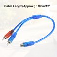 thumbnail image 4 of Motoforti Audio Adapter Cable Female Stereo to 2 RCA Male Cable Y Splitter Adapter Cable 2pcs, 4 of 7