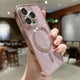 thumbnail image 2 of Luxury Electroplate Magsafe Wireless Charge Phone Case For iPhone 15 14 13 12 11 Pro Max 15 Plus Soft Bumper Glitter Cover Case, 2 of 5