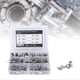 thumbnail image 4 of 205Pcs M3-M10 Stainless Steel Quick Rivet Nuts Assortment Kit with Clear Box, 4 of 4