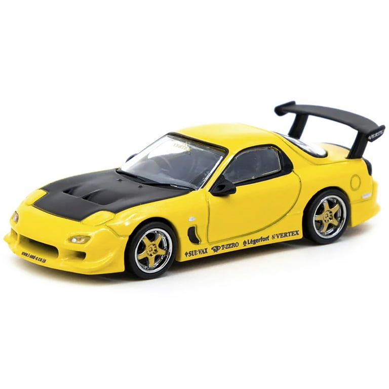 Mazda VERTEX RX-7 FD3S RHD (Right Hand Drive) Yellow Metallic with