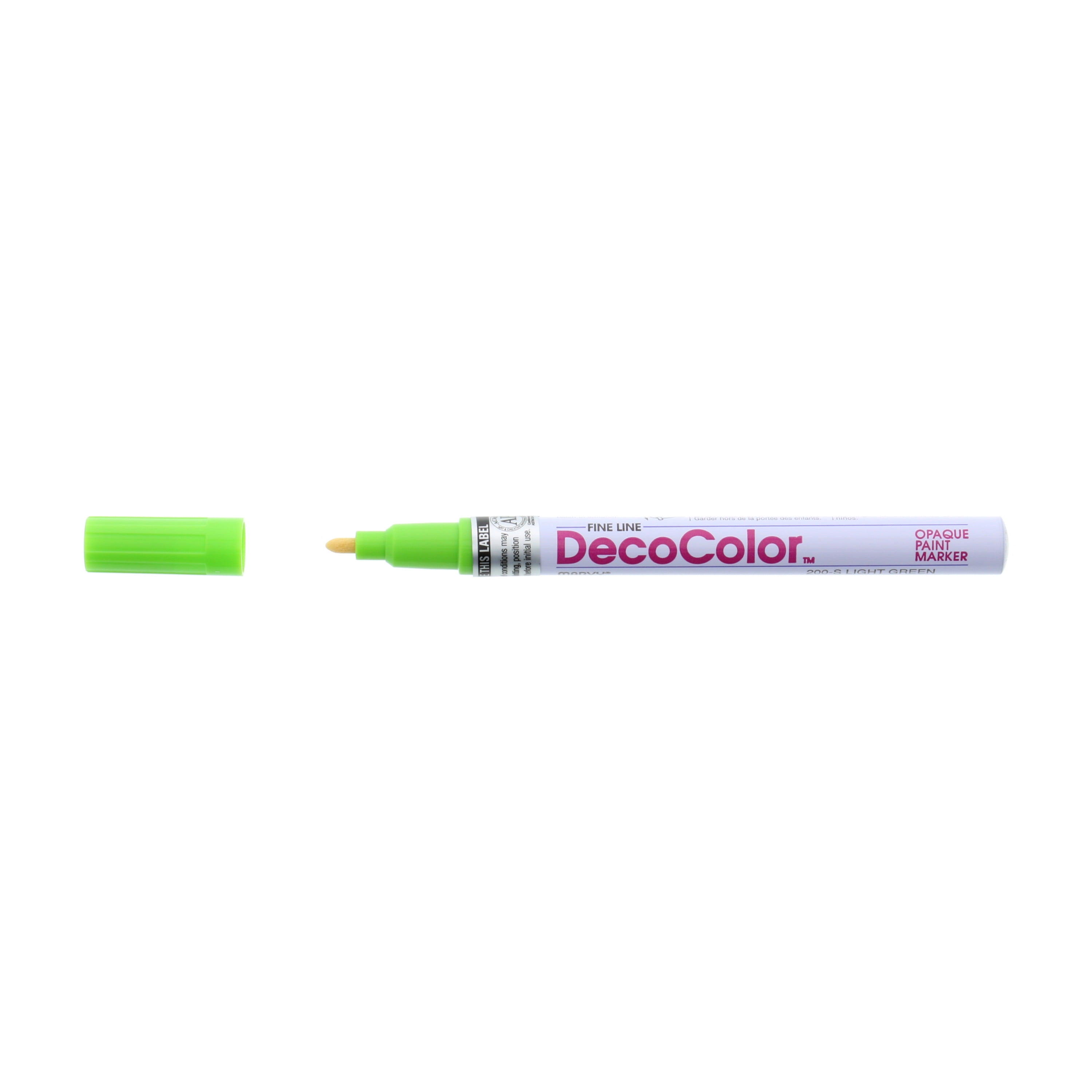 Light Green 200-11 Marvy DecoColor Opaque Paint Marker Fine Tip Pack of 1 