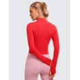thumbnail image 2 of Campera CRZ YOGA Butterluxe Ajustada Liviana Roja M, 2 of 4