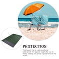 thumbnail image 3 of Colchoneta de playa Eigraketly plegable a prueba de arena 140x200cm Verde oscuro, 3 of 6
