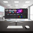 thumbnail image 1 of LG 40WP95C-W 40” UltraWide Curved WUHD (5120 x 2160) IPS Computer Monitor (Factory Refurbished), 1 of 8