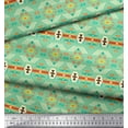 thumbnail image 2 of Soimoi Rayon Fabric Geometric Southwestern Print Fabric by the Yard 56 Inch Wide, 2 of 3