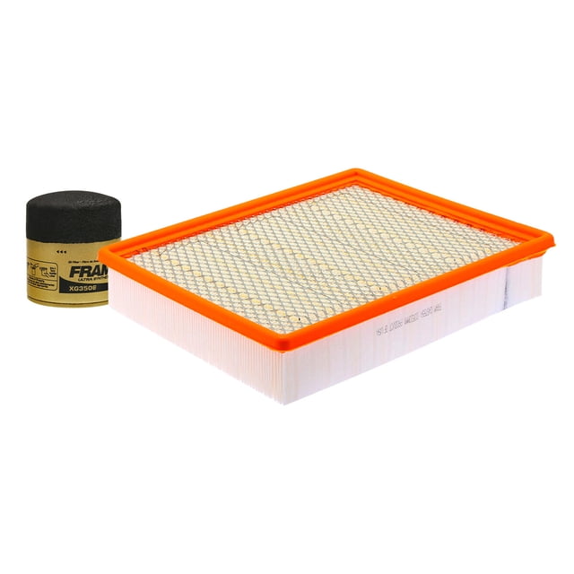 Kit De Filtro de Aire y Filtro de Aceite Sintético 2 PIEZAS Compatible con Gmc Sierra 2500 Hd V8 6.0L del 2001 al 2006