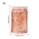 thumbnail image 2 of Bearachild Decoración de lámina de oro para uñas 2g, hojas de lentejuelas de imitación para manicura artesanal, purpurina para manualidades, pintura Artesanía Oro rosa Bearachild HA009689-03, 2 of 6