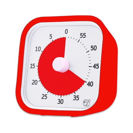 60 minute Visual Analog Timer, Optional Alert (On / Off), No Loud ...