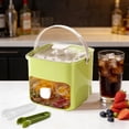 thumbnail image 2 of MKHSQHDG Today's Deals Portable Ice Maker for Freezer with Ice Compact Countertop Design & Storage Drawer | for Home Household & Outdoor Use, 2 of 9