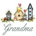 thumbnail image 3 of CafePress - Birdhouses Grandma Sweatshirt - Crew Neck Sweatshirt, 3 of 4