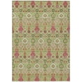 thumbnail image 2 of Addison Rugs Chantille Indoor/Outdoor Traditional Global Aloe Machine Washable Rectangle Rug, 10' x 14', 2 of 8