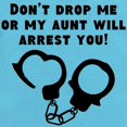 thumbnail image 2 of CafePress - My Aunt Will Arrest You Body Suit - Cute Infant Bodysuit Baby Romper - Size Newborn - 24 Months, 2 of 3