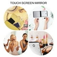 thumbnail image 4 of EeaseCA Creative LED Makeup Mirror Compact Folding Travel Portable Touch Screen Mirror, 4 of 8