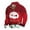 Red, variant on ZHOUCHANKIDS Men's Christmas Themed Long Sleeve Pullover Hoodie Featuring 3D Printed Graphic Design For A Comfortable And Festive Red XXL