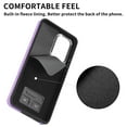 thumbnail image 4 of Nalacover for Samsung Galaxy A53 5G Case, Skin Friendly Slim PU Leather Soft Lining Cover, Lightweight TPU Shockproof Plating Buttons Camera Lens Protection Case for Samsung Galaxy A53 5G,Purple, 4 of 11