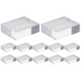 thumbnail image 1 of 12Pcs Acrylic Note Cards Holder Wedding Decoration Table Cards Number Cards Holder, 1 of 7
