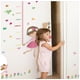 thumbnail image 2 of Vinil Infantil Niña bajo la lluvia Con Regla de Medición Dara Baby Syene VinDe010, 2 of 5