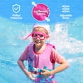thumbnail image 4 of Koorium Kids Swim Jacket Float Life Vest Buoyancy Swimwear Toddler Swimming Training Aid with Adjustable Safety Straps, Pink, M (4-5 Years/35-40lbs), 4 of 8