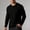 Black, variant on Men's Long Sleeve Cotton Shirt Solid Color Lightweight Pullover Shirts Stretch Soft Tops for Everyday Wear Sky Blue Size 4XL