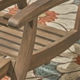 thumbnail image 4 of Noble House Sunview Outdoor Acacia Wood Rocker Recliner in Gray (Set of 2), 4 of 16