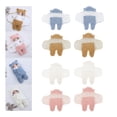 thumbnail image 3 of dormir para bebés, para regalos de bebé - S blanco SM SunniMix Saco de dormir, 3 of 8
