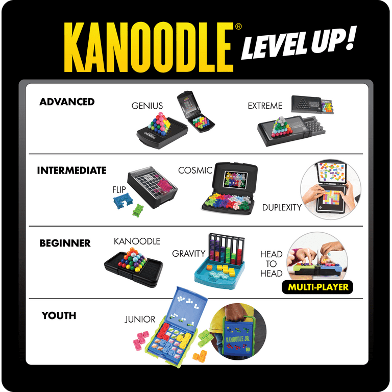 Educational Insights Kanoodle Extreme Puzzle Game, Stocking Stuffer,  Adults, Teens & Kids, 3-D Puzzle Game, Over 200 Challenges, Ages 8, 9, 10+  