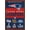 Mahogany Framed Version, variant on NFL New England Patriots - Champions 23 Wall Poster, 22.375" x 34"