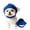 Blue#2, variant on Dog Beanie Hat with Ear Holes, Winter Hat for Dogs & Cats, Knit Dog Beanie with Ear Flaps, Warm Soft Dog Winter Hats for Small Medium Dogs, Cute Pet Beanie for Cold Weather(Pink)