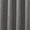 Grey, variant on Style U 3-Piece Tension Rod and Black Solid Rod Pocket Room Darkening Indoor Curtain Set