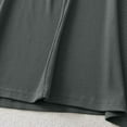 thumbnail image 7 of Fall Dresses for Women Long Sleeve Zip up V Neck Slim Fitted Mermaid Dresses Solid Color Long Dress, 7 of 7