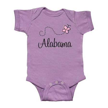 Alabama Infant Clothes - Butterfly Alabama Infant Creeper