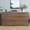 Walnut, variant on 55.12" Wide 8 Drawer Dresser for Bedroom, Natural Oak Chest of Drawers with Charging Station, Fluted Front Panels and Curved Profile Design, Wood Storage Dresser TV Stand