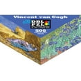 thumbnail image 1 of Vincent Van Gogh - 500Pc Double-Sided Jigsaw Puzzle By Pigment & Hue, 1 of 2