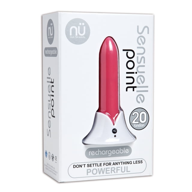 Nu Sensuelle Point 20 Functions Bullet Vibrator, Pink