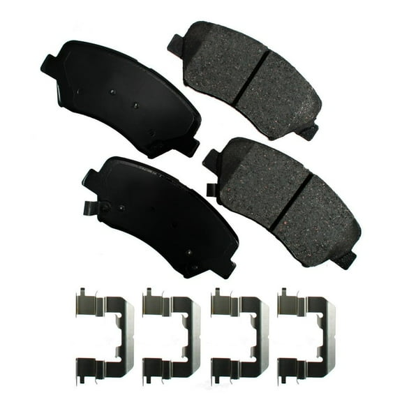 Disc Brake Pad Set Fits select: 2011-2015 KIA SORENTO, 2013-2016 HYUNDAI SANTA FE SPORT