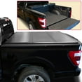 thumbnail image 3 of XTWEEX Hard Tri-fold Truck Bed Tonneau Cover Fits 2007-2021 Toyota Tundra 5.5 ft Bed Black(w/o Bed Storage Box), 3 of 9