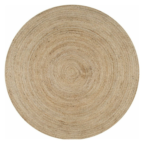 nuLOOM Jute Braided TAJT03508O Area Rug Natural